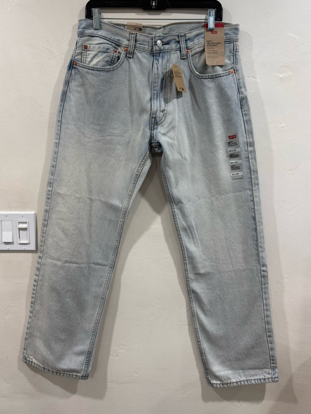 Levi’s 555 ‘96 Relaxed Straight Jeans 33x32